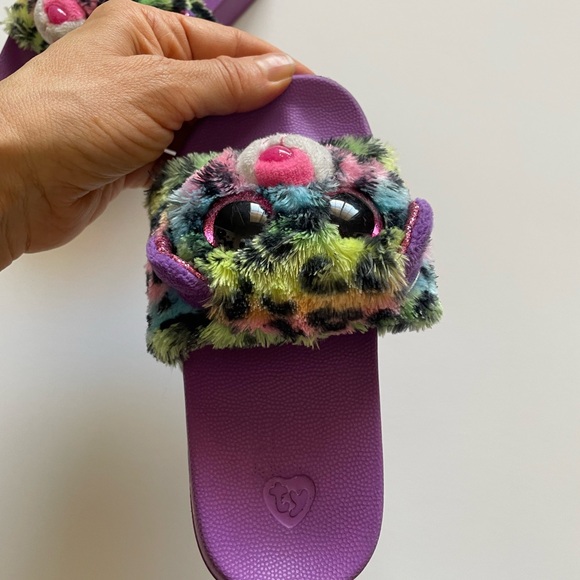Kids girl TY plush animal sandals - Picture 6 of 12